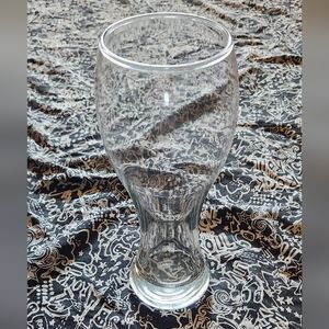 Glass / vase 8 3/4 inch tall